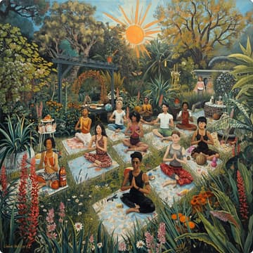 Cover Image for Amani Yoga Mini-Retreat - Sunshine & Stretch: 'Secret' Garden & Picnic