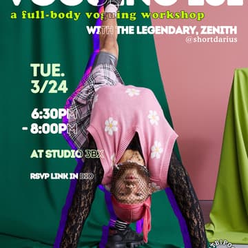 Cover Image for 🪩 voguing 101 w/ zenith 🪩