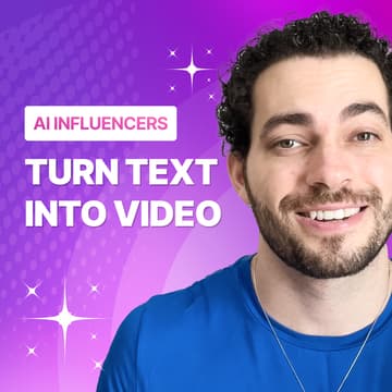 Cover Image for Turn Text into a Talking Influencer in Minutes