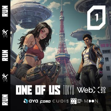 Cover Image for ONE OF US Run & Coffee // Aya, Cudis, 071Labs, Moonring & FOMO