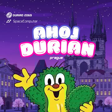 Cover Image for Ahoj Durian! The Most Pungent and Spikey Event during ETHPrague