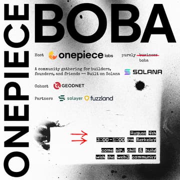 Cover Image for OnePiece Boba @ SBC’25