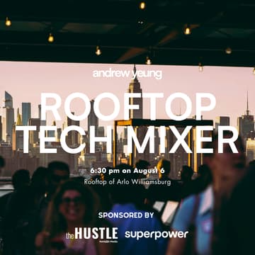 Cover Image for August Tech Rooftop Mixer (Hosted by Andrew Yeung