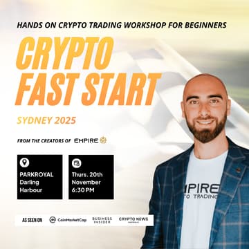 Cover Image for Crypto Trading Fast Start — Learn How to Read the Market & Trade Live