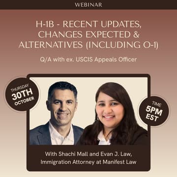 Cover Image for H-1B Recent Updates, Changes Expected & Alternatives