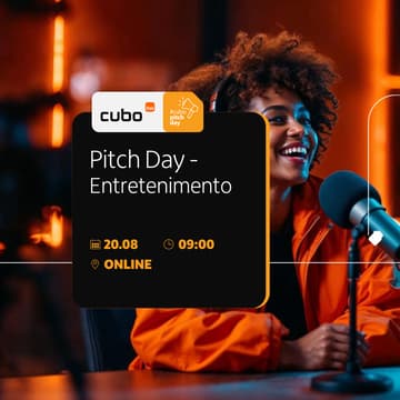 Cover Image for [Cubo Itaú] Pitch Day - Entretenimento