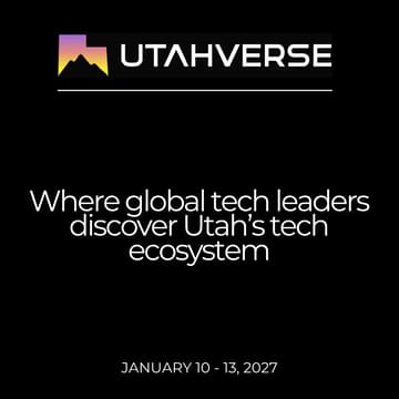 Cover Image for UTAHVERSE 2027: A PRIVATE GATEWAY INTO UTAH’S TECH FRONTIER. Invite-only. Fully hosted. Global founders.