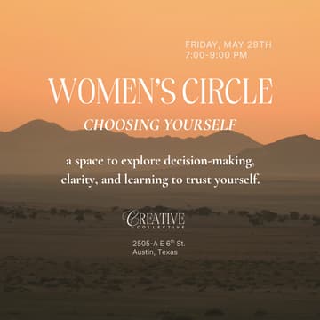 Cover Image for Women's Circle | Choosing Yourself