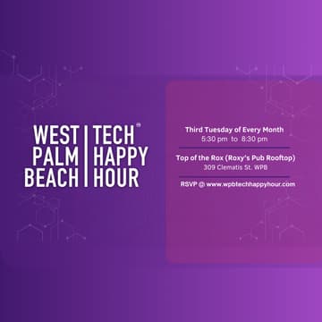 Cover Image for West Palm Beach Tech Happy Hour