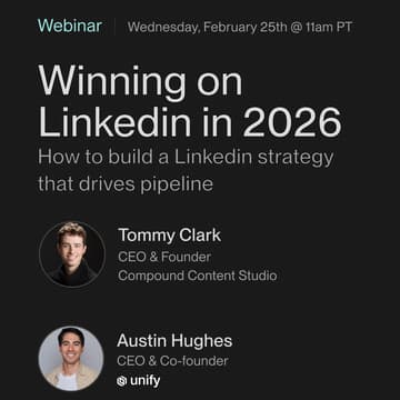 Cover Image for Winning on Linkedin in 2026: How to build a Linkedin strategy that drives pipeline