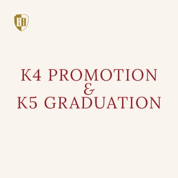 Cover Image for K4 Promotion & K5 Graduation