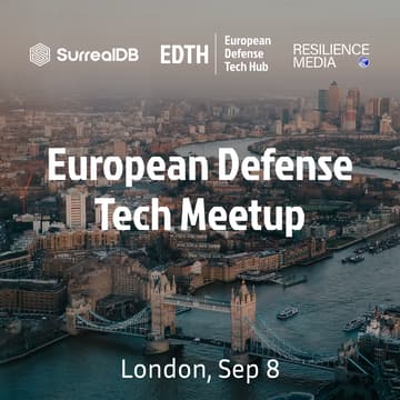 Cover Image for European Defense Tech Meetup – London