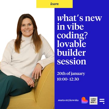 Cover Image for What’s new in vibe coding? Lovable builder session