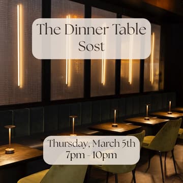 Cover Image for The Dinner Table at Sost (DC)