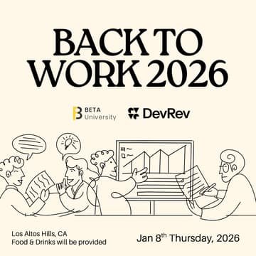 Cover Image for Back to Work 2026: A Founder Refresh w/ DevRev