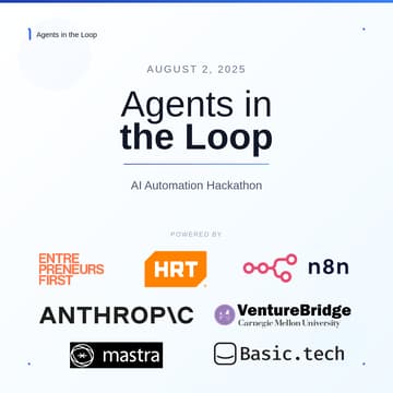 Cover Image for Agents in the Loop Hackathon