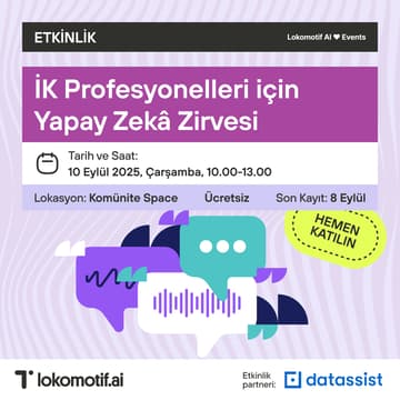 Cover Image for İnsan Kaynakları Profesyonelleri için Üretken Yapay Zekâ Zirvesi
