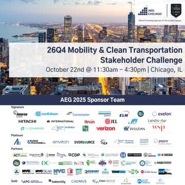 Cover Image for AEG Chicago 26Q4 Mobility & Clean Transportation Stakeholder Challenge