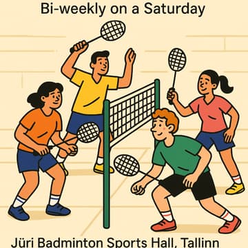 Cover Image for Bi-weekly Badminton (Intermediate Level) Match Play with fraqmented.com co-working