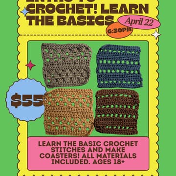 Cover Image for Intro to Crochet