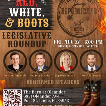 Cover Image for Red, White & Boots: Legislative Roundup