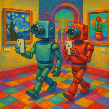 Cover Image for Museum GenJam! Make Art With AI