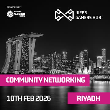 Cover Image for Web3 Gamers Hub: Riyadh