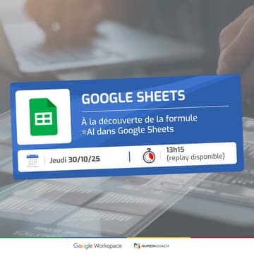 Cover Image for À la découverte de la formule =AI dans Google Sheets