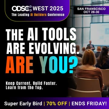 Cover Image for ODSC WEST 2025 | The Leading AI Training Conference