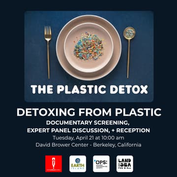 Cover Image for Detoxing from Plastic: Documentary Screening, Panel Discussion and Networking Reception
