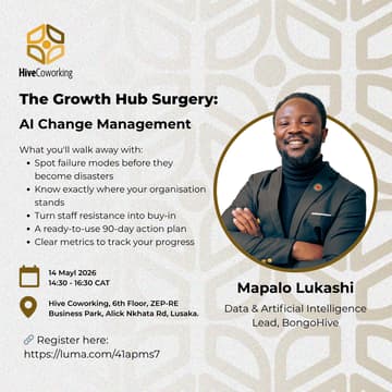 Cover Image for The Growth Hub Surgery with Mapalo Lukashi