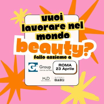 Cover Image for GiGroupXMUD Roma: lavora nel mondo beauty💄