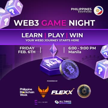 Cover Image for WEB3 GAME NIGHT | FILIPINO EDITION