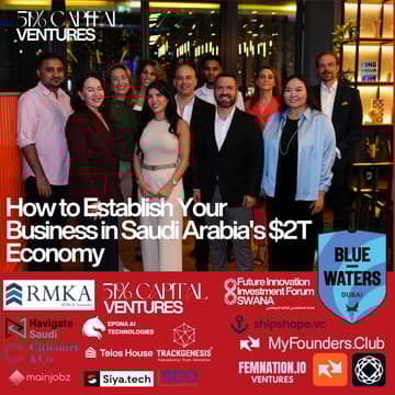 Cover Image for Masterclass: How to Establish Your Business in Saudi Arabia's $2T Economy