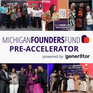 Cover Image for Michigan Founders Fund Pre-Accelerator powered by gener8tor Winter 2026 Founder Showcase!