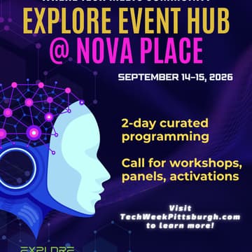 Cover Image for EXPLORE Pittsburgh Tech Week Hub