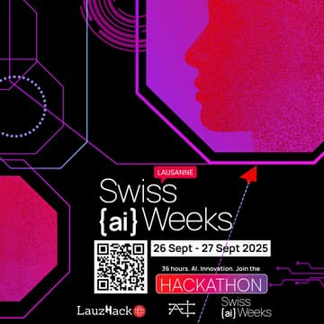 Cover Image for Swiss {ai} Weeks - Lausanne Hackathon