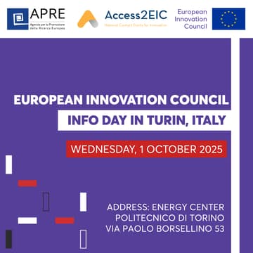Cover Image for European Innovation Council (EIC) Info Day in Turin