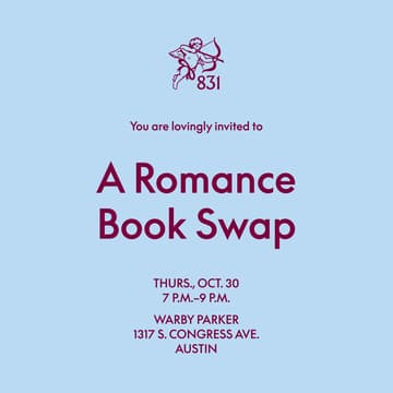 Cover Image for Austin Romance Book Swap