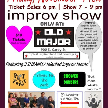 Cover Image for Show: Tritones Improv Musical + Improv /w Plot Twist & Shower Daddies