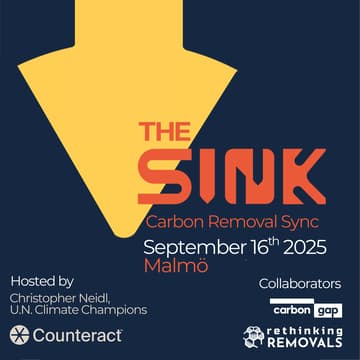 Cover Image for The Sink: The Carbon Removal Event pre-The Drop