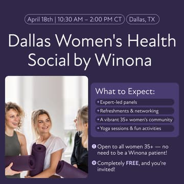 Cover Image for Dallas Women's Health Social by Winona