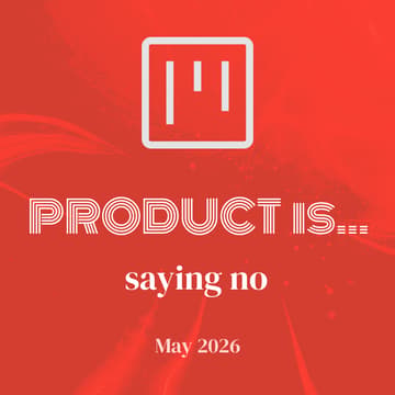 Cover Image for Product is... Saying No