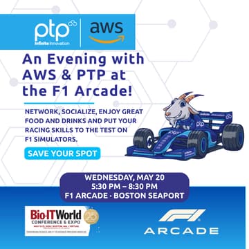 Cover Image for An Evening with AWS & PTP at the F1 Arcade!