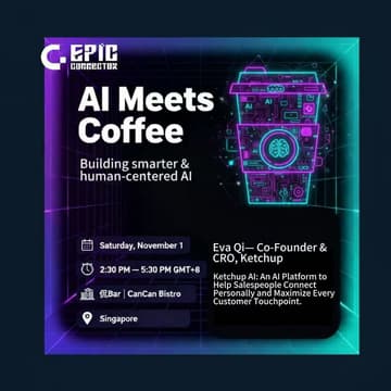 Cover Image for AI Meets Coffee | Building Smarter & Human-Centered AI