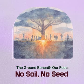 Cover Image for AI Salon : The Ground Beneath Our Feet: No Soil, No Seed