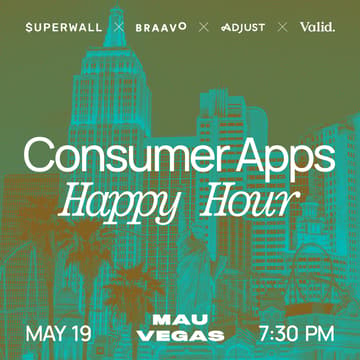 Cover Image for Consumer Apps Happy Hour · MAU