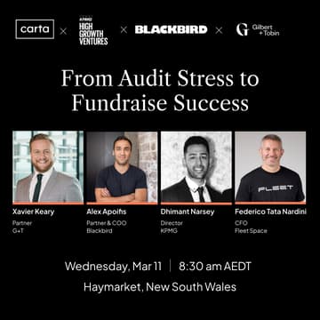 Cover Image for From Audit Stress to Fundraise Success | Carta x KPMG High Growth Ventures