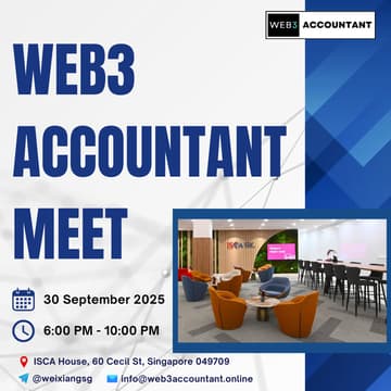 Cover Image for Web3 Accountant Meet @ Token2049