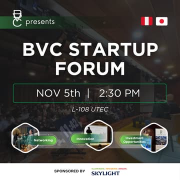 Cover Image for 🇵🇪 BVC Startup Forum